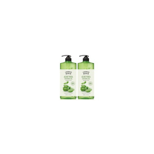 캐리비안비치 대용량 알로에 수딩젤 1000ml 2개 / 수분크림