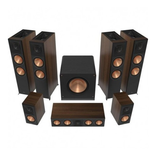 Klipsch 7.2.4 호두 시스템 모델 RP8060FA II RP504C RP600M RP1600SW